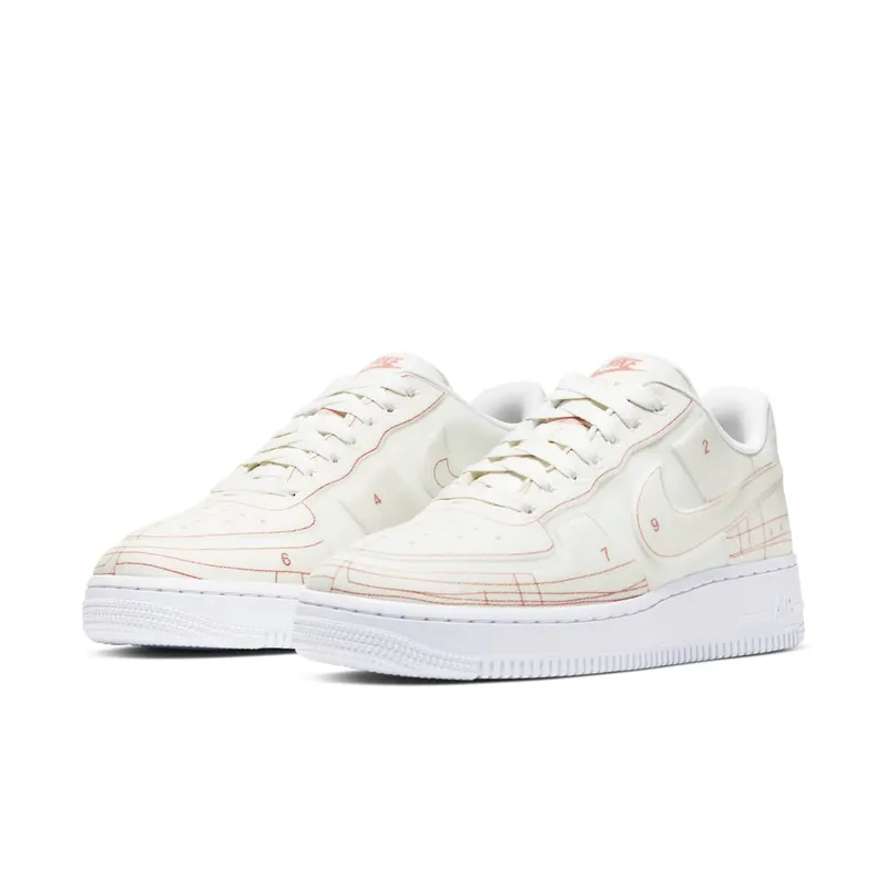 Nike WMNS Air Force 1 Low 07 LX Blueprint Summit White (CI3445-100)