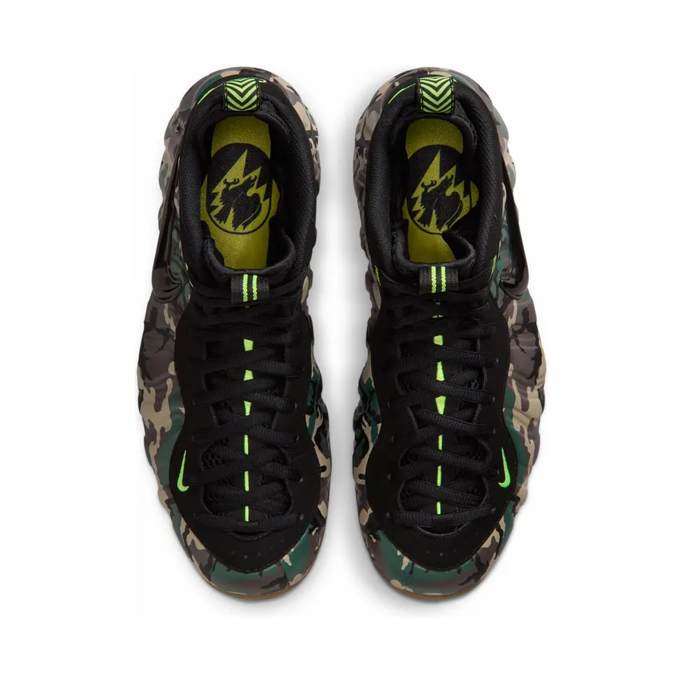 Nike Air Foamposite Pro – Camo – “Black / Black-Voltage Green-Gum Dark Brown” (IM5204-001)
