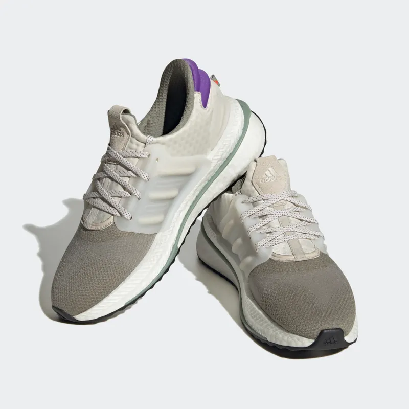 Adidas X_PLRBOOST Silver Pebble / Aluminium / Purple Rush (HP3129)
