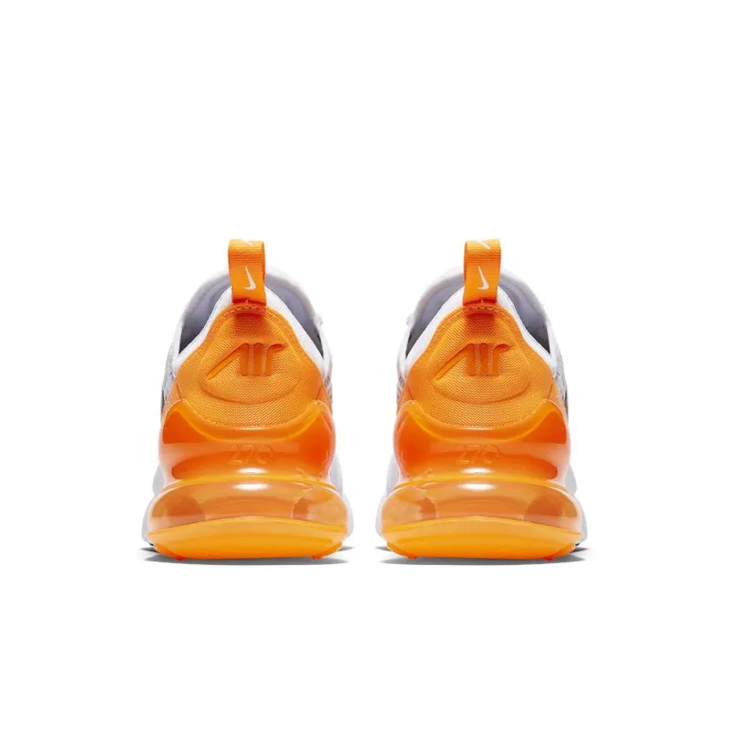 Nike Air Max 270 White Black Orange (W) White/Black-Orange (AH6789-104)