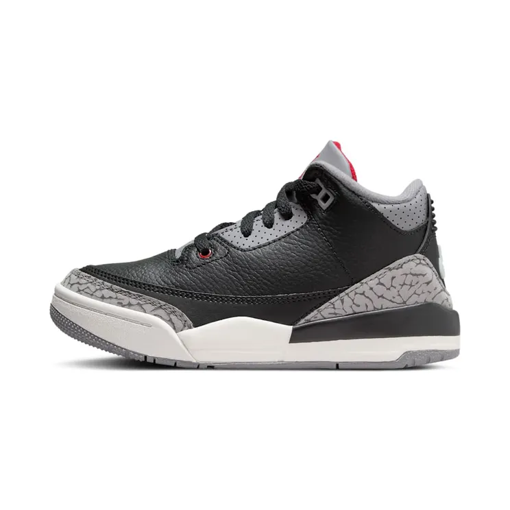 Air Jordan 3 PS “Black / Cement Grey / Summit White / Fire Red” (DM0966-010)