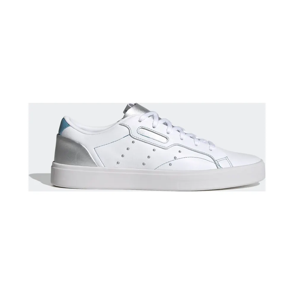 adidas Sleek Cloud White / Silver Metallic / Hazy Blue (FY5055)