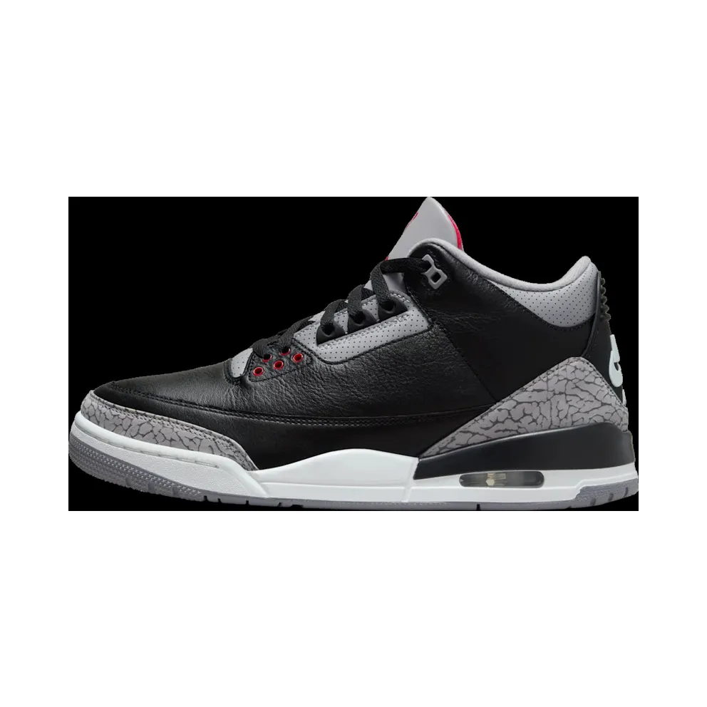 Air Jordan 3 Retro “Black Cement” 2024 (DN3707-010)