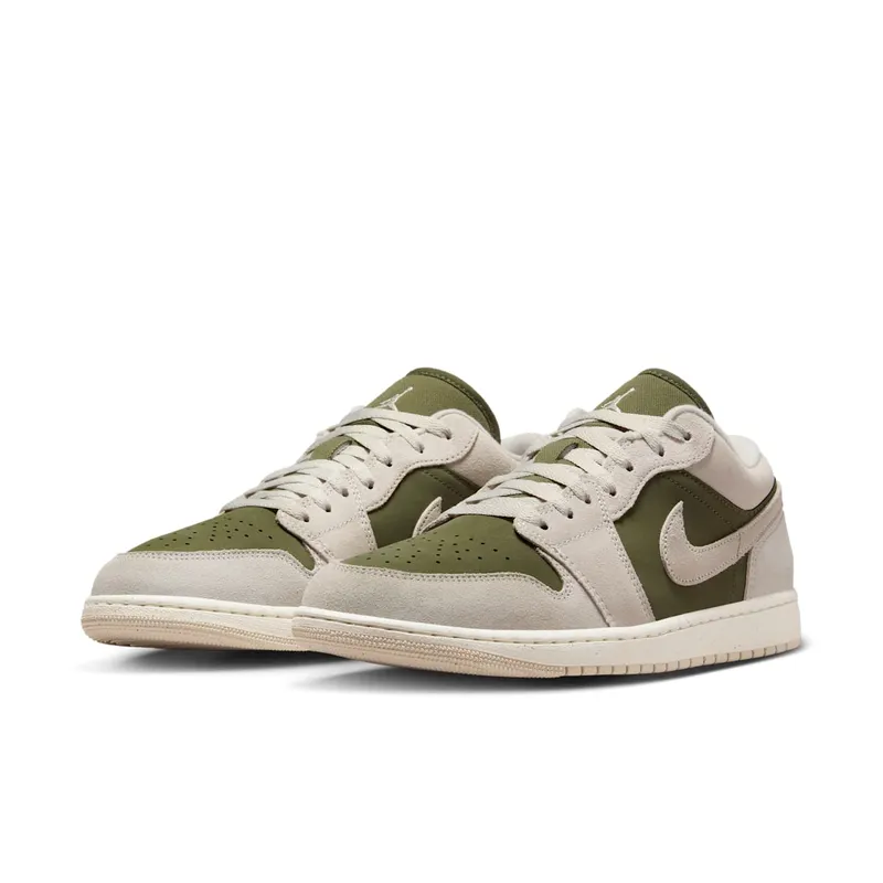 Air Jordan 1 Low SE “Medium Olive Sail” (HV4089-201)