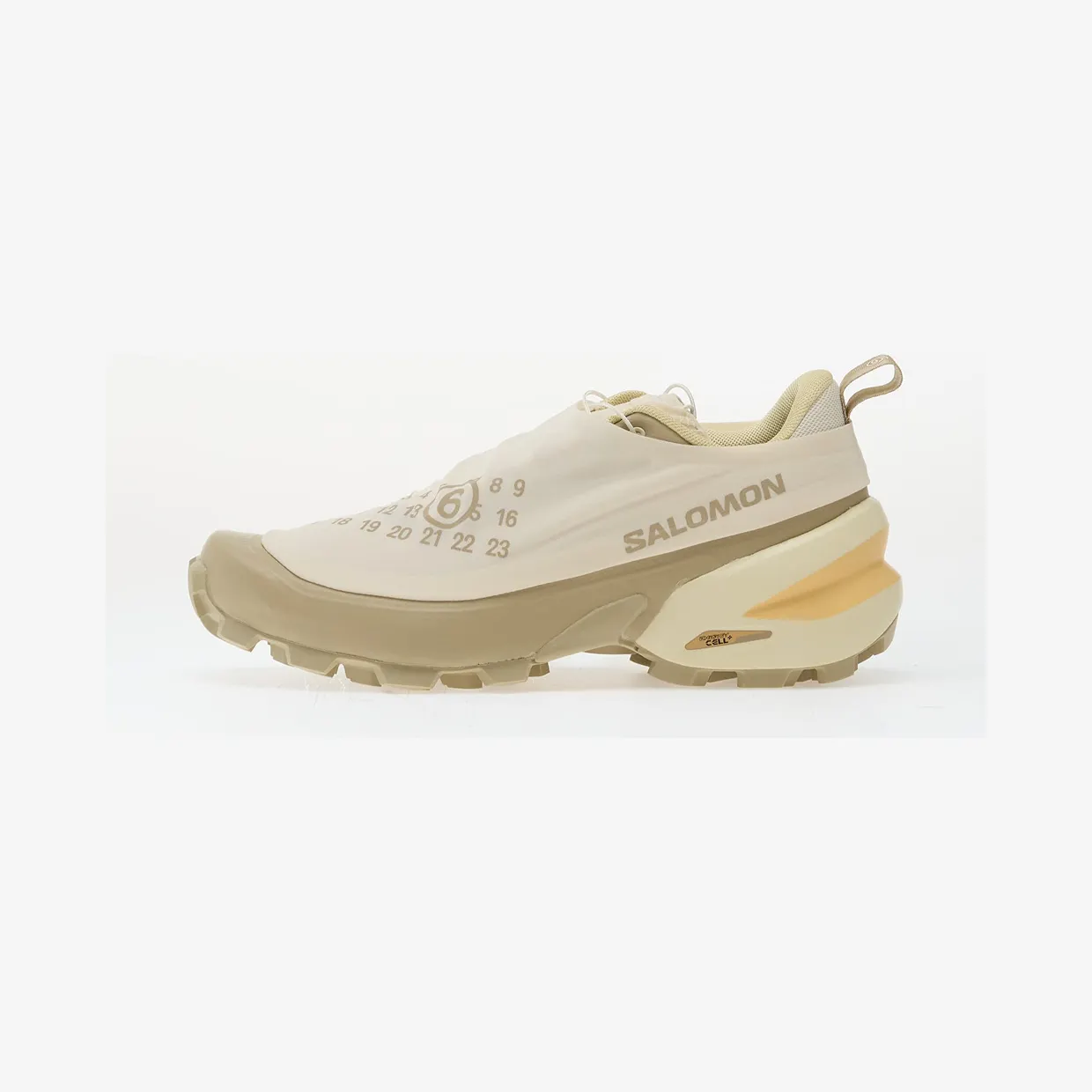 MM6 Maison Margiela MM6 x Salomon Wmn Vanilla Ice / Eucalyptus / Transparent Yellow