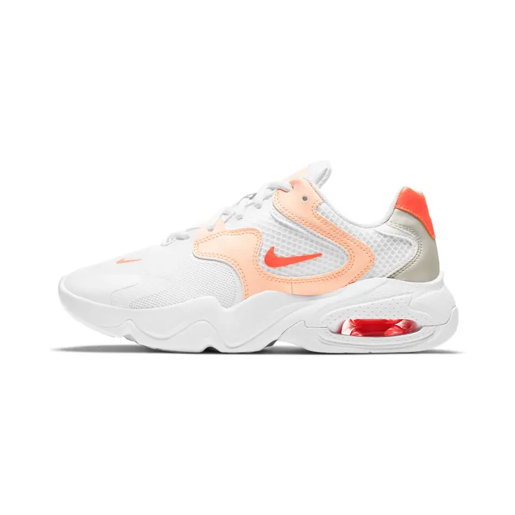 Nike Air Max 2X “White / Crimson Tint / Pearl White / Bright Mango” (DH3894-100)