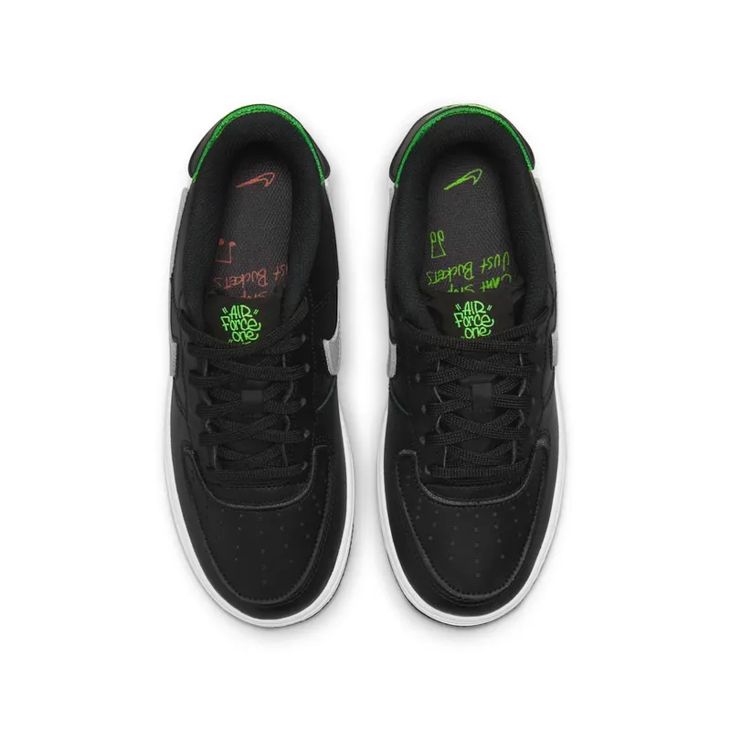 Nike Air Force 1/1 Older Kids’ Black (DH7341-001)