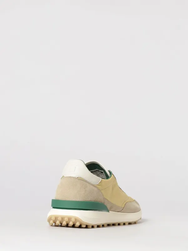 D.A.T.E D. A.T. E. Athleta Sneakers in Suede and Nylon Beige (M441ATNYBI) (2)