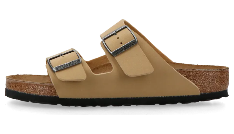 Birkenstock Arizona Birko-Flor Birkibuc (birkibuc latte cream) – 1029170
