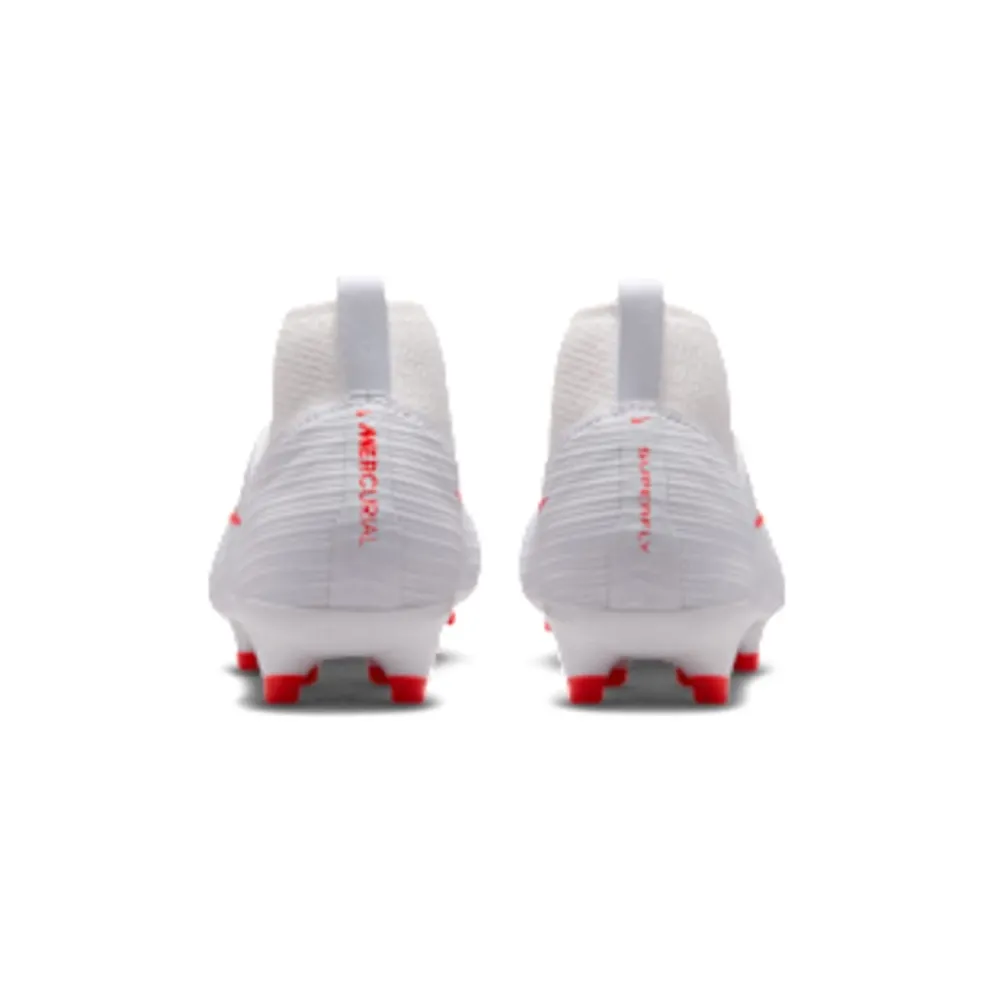 Nike Jr. Mercurial Superfly 11 Academy ‘ Multi-Ground High-Top “White/Bright Crimson/Blur” (IU1783-100)