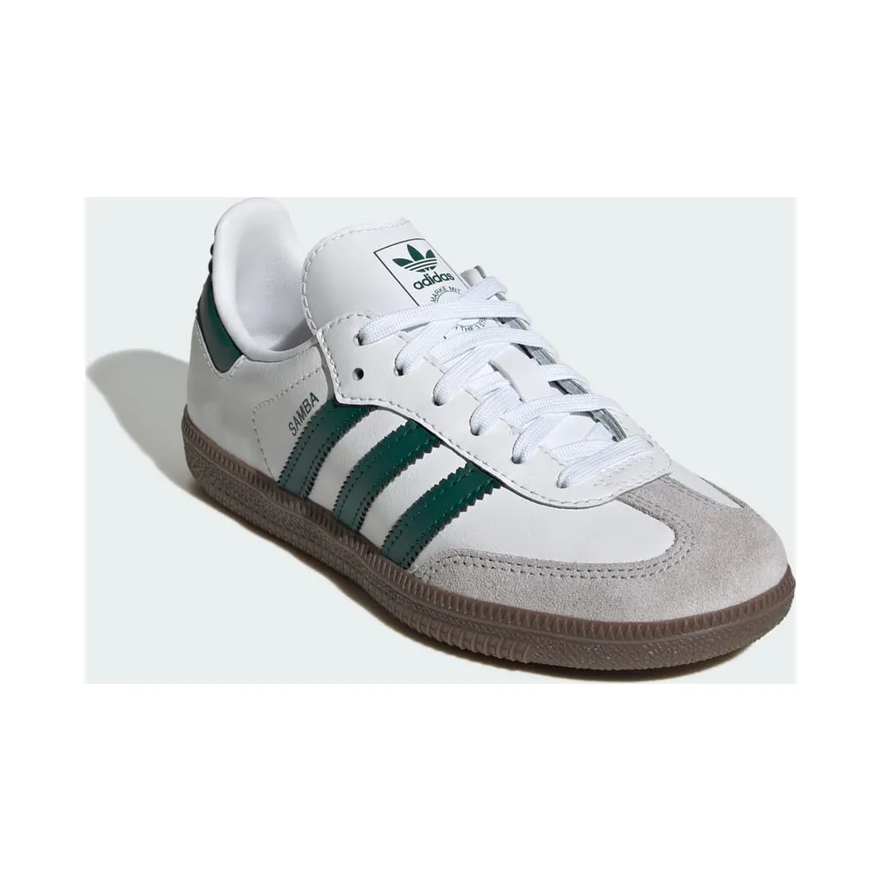 Adidas Samba OG PS “White Collegiate Green Gum” (JQ2840)