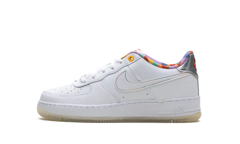 Nike Air Force 1 Low LV8 GS “White Playful Print” (FN8912-111)