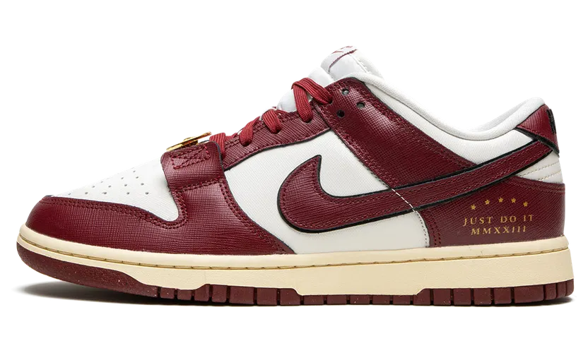 Nike DUNK LOW “Just Do it – Team Red” (DV1160-101)
