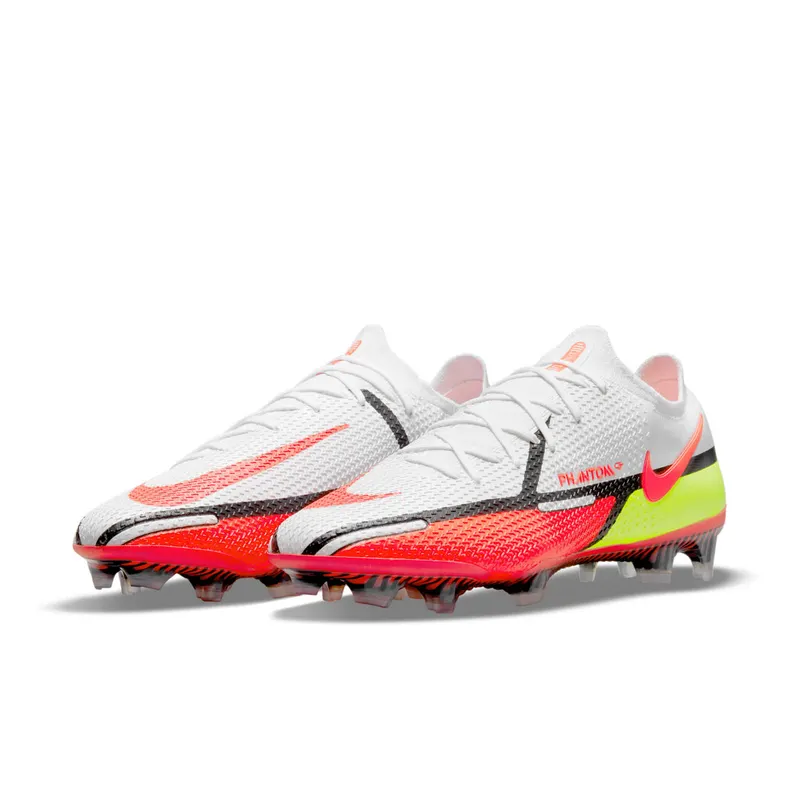 Nike Phantom GT2 Elite FG White Volt Black Bright Crimson (CZ9890-167)