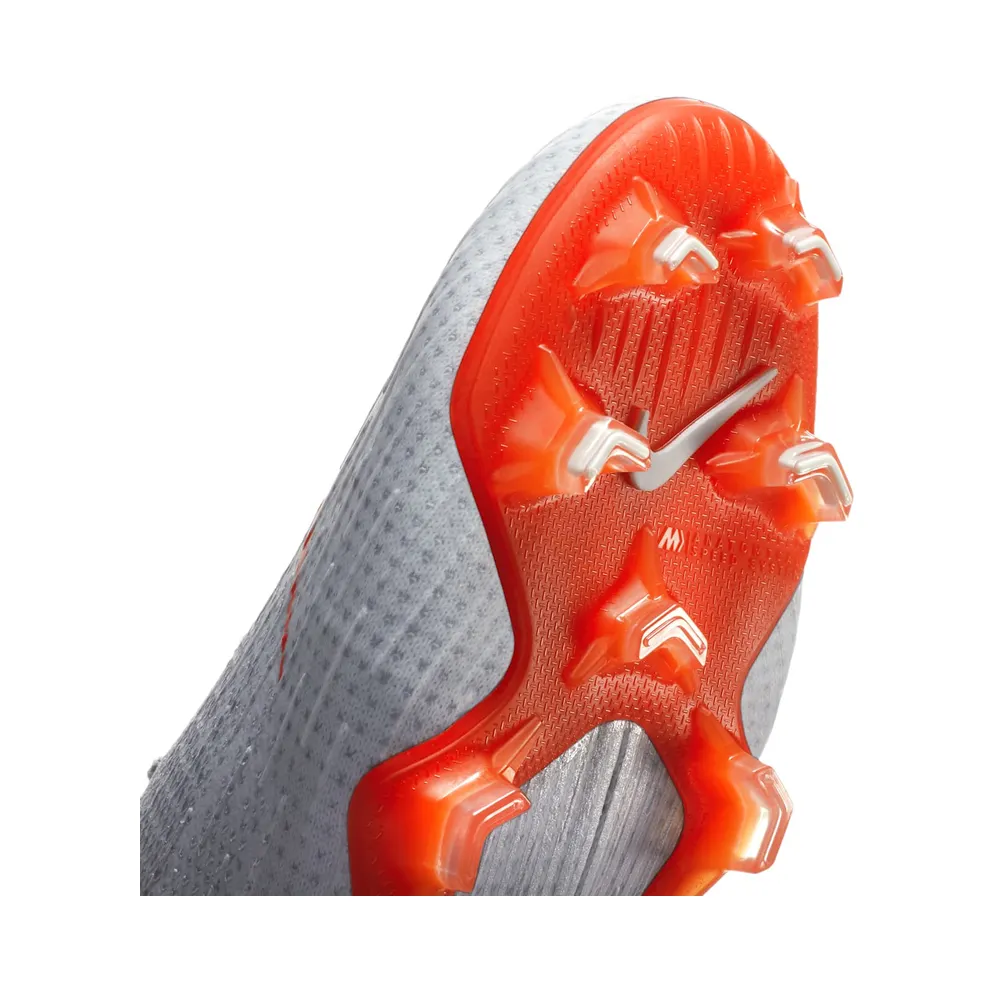 Nike Vapor 12 Elite FG Wolf Grey Crimson (AH7380-060)