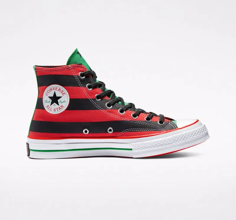 Converse Chuck Taylor All-Star 70s Hi Denim Tears Black Black Beauty/Fiery Red (169890C)