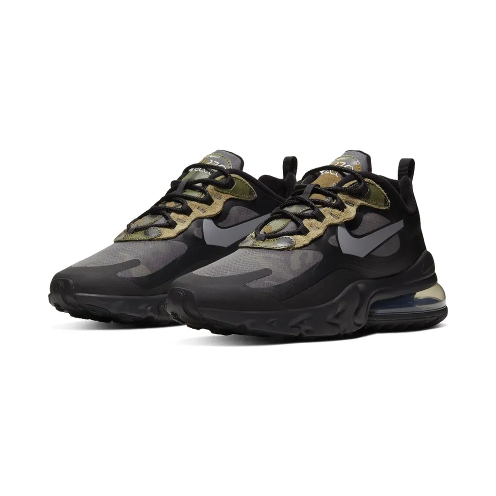 Nike Air Max 270 React Camo Black/Anthracite-White (CT5528-001)