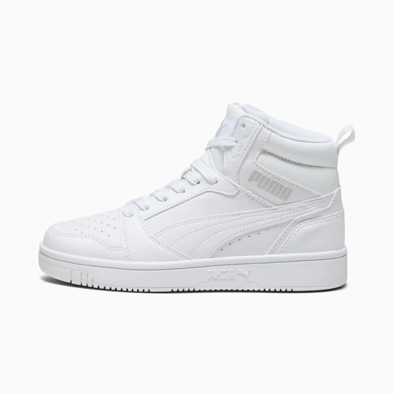 Puma Rebound V6 Mid White/Grey (393831-05)