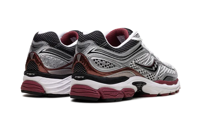 Saucony Pro Grid Omni 9 “Silver / Red” (S70739-1)
