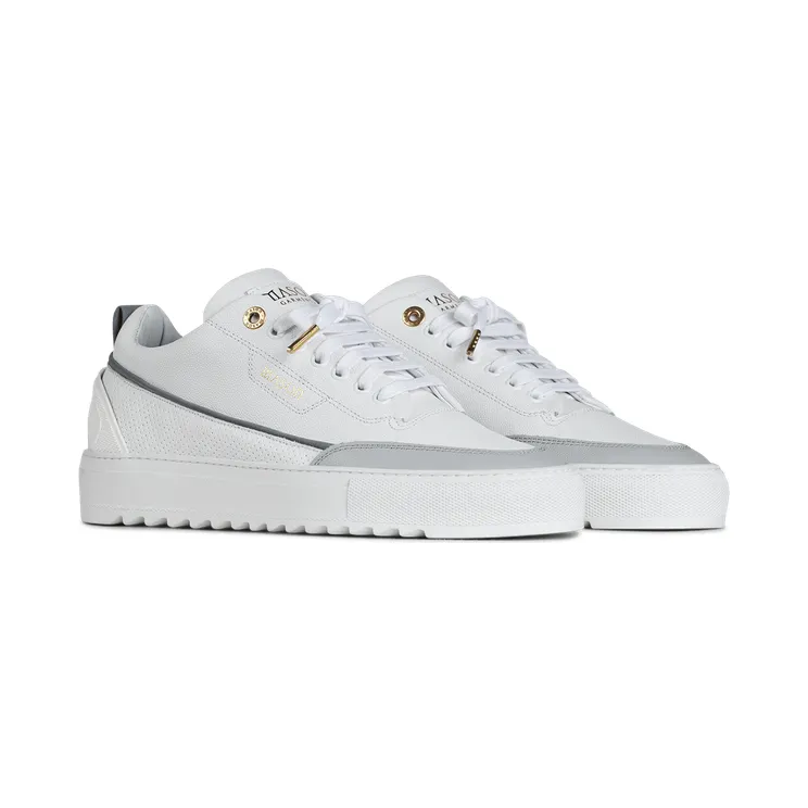 Mason Garments Torino Leather/Stamp/Reflective White/White/Cement (FW20-17C)