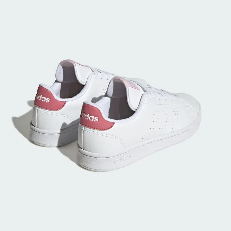 Adidas Advantage Cloud White / Cloud White / Pink Strata (HR0322)