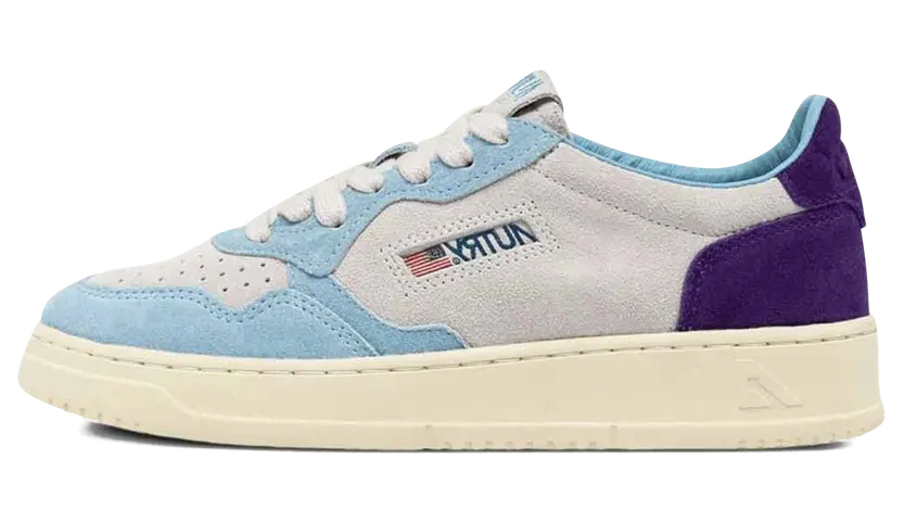 Autry Medalist Low Suede “Patridge/Muave” (AULW-TS02)