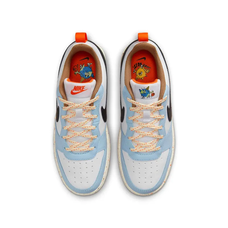 Nike Court Borough Low 2 White Alabaster Speckled (DX6052-101)