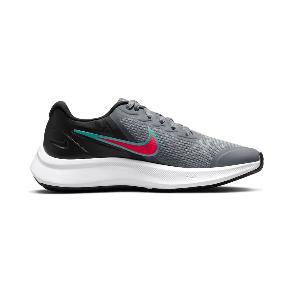 Nike Star Runner 3 Older Kids’ Road Running Grey 50% Sustainable Materials (DA2776-008)