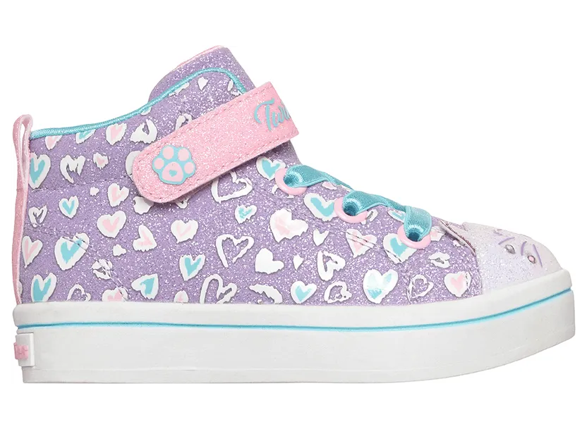 Skechers Twinkle Toes: Twi-Lites 2.0 – Kitty Cutie Sneaker Lavendel
