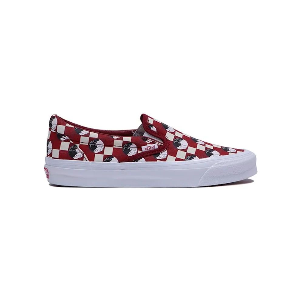Vans OG Classic Slip-On LX Year of The Rabbit Red (VN0A32QNRED)