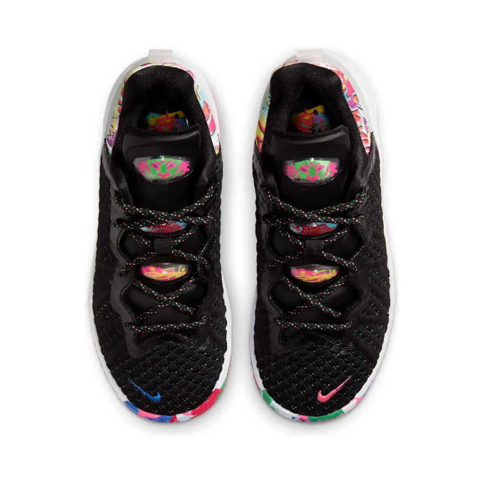 Nike LeBron 18 Multicolor (PS) Black/Multi-Color-White (CT4710-002)