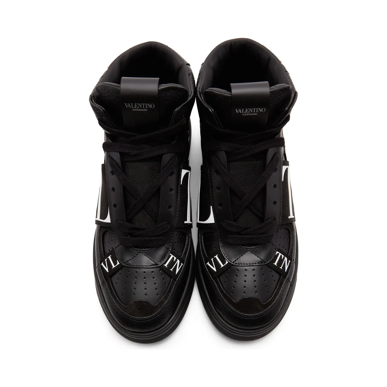 Valentino Garavani Black VL7N Mid-Top Sneakers (XY2S0E03WRQ) (5)