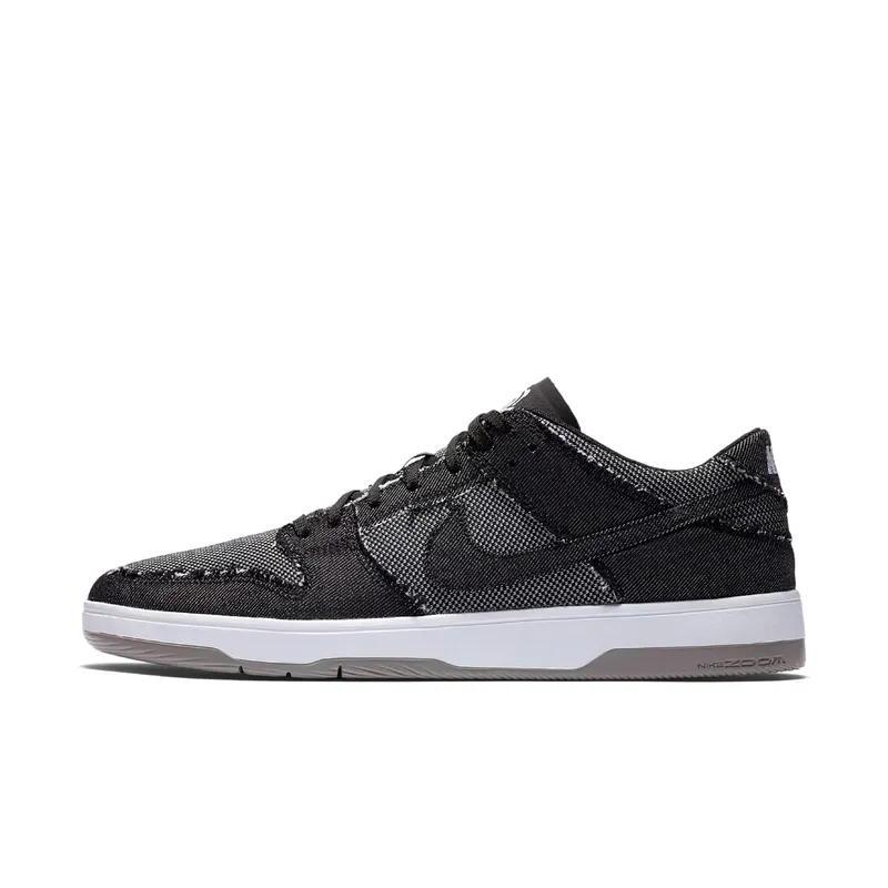 Nike x Medicom Toy Bearbrick Denim Zoom Dunk Low Elite QS Skateboarding (877063-002)