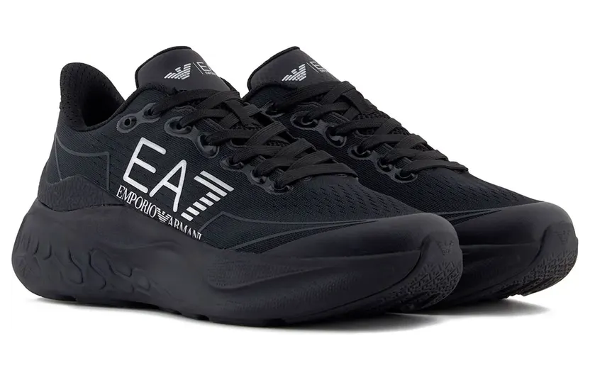 Ea7 Emporio Armani sneaker Full Black / Silver (X8X245XK442MC2707)