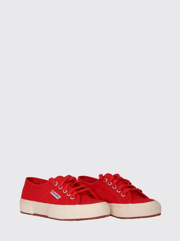 SUPERGA 2750-Cotu Classic Cotton Canvas for Boys Red (S0003C0975)