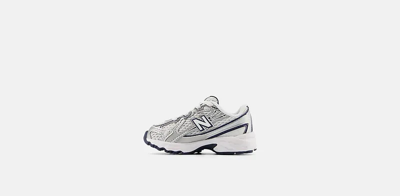 New Balance 740 Bungee Lace White Navy Silver (IZ740WN)
