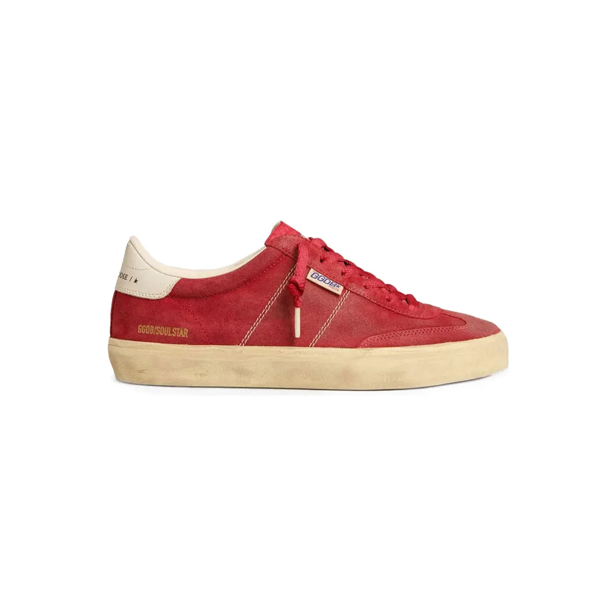 Golden Goose Soul Star aus Wildleder “Red” (GWF00464F008349)