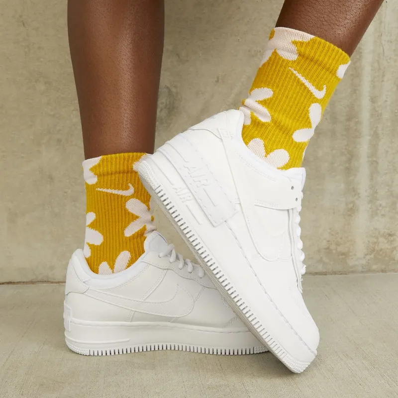 Nike Air Force 1 Shadow Triple White (W) White/White-White (CI0919-100)