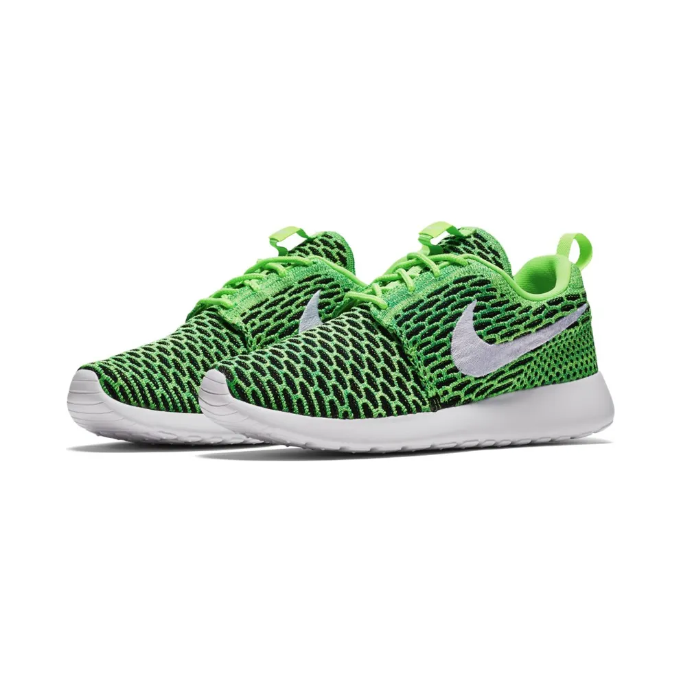Nike Roshe One Flyknit Voltage Green White-Lucide Green (W) Voltage Green/White-Lucide Green (704927-305)