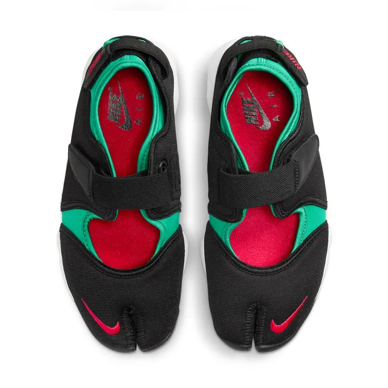 Nike Air Rift Black/Stadium Green/White/University Red (FN7772-001)