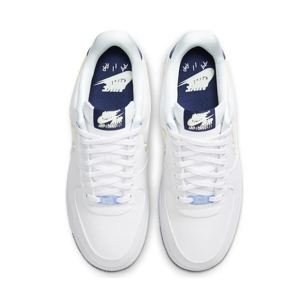 Nike Air Force 1 Low White Canvas Navy Sole (DB3541-100)