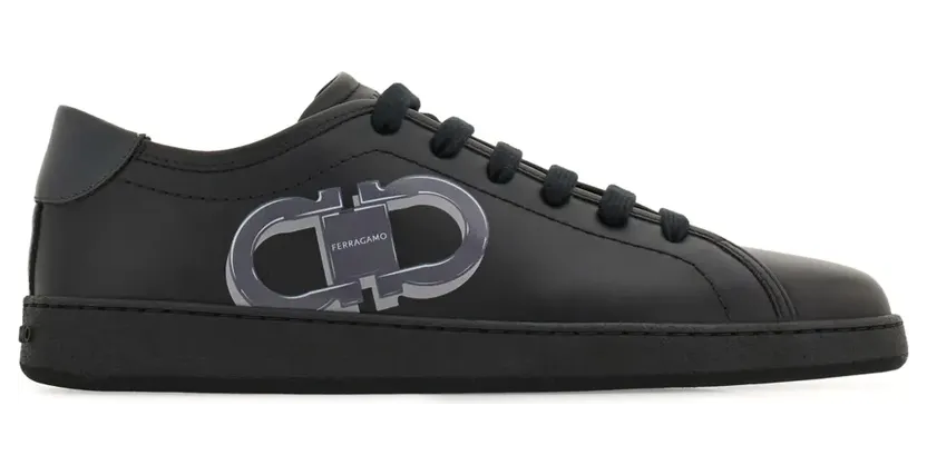 Ferragamo Double Gancini Sneakers – Schwarz (029835780989M)