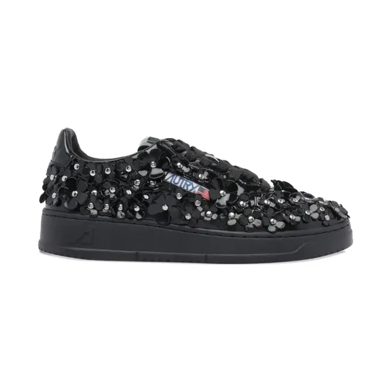 Autry Blooming Medalist Low Wmns “Black” (AULWPW01)