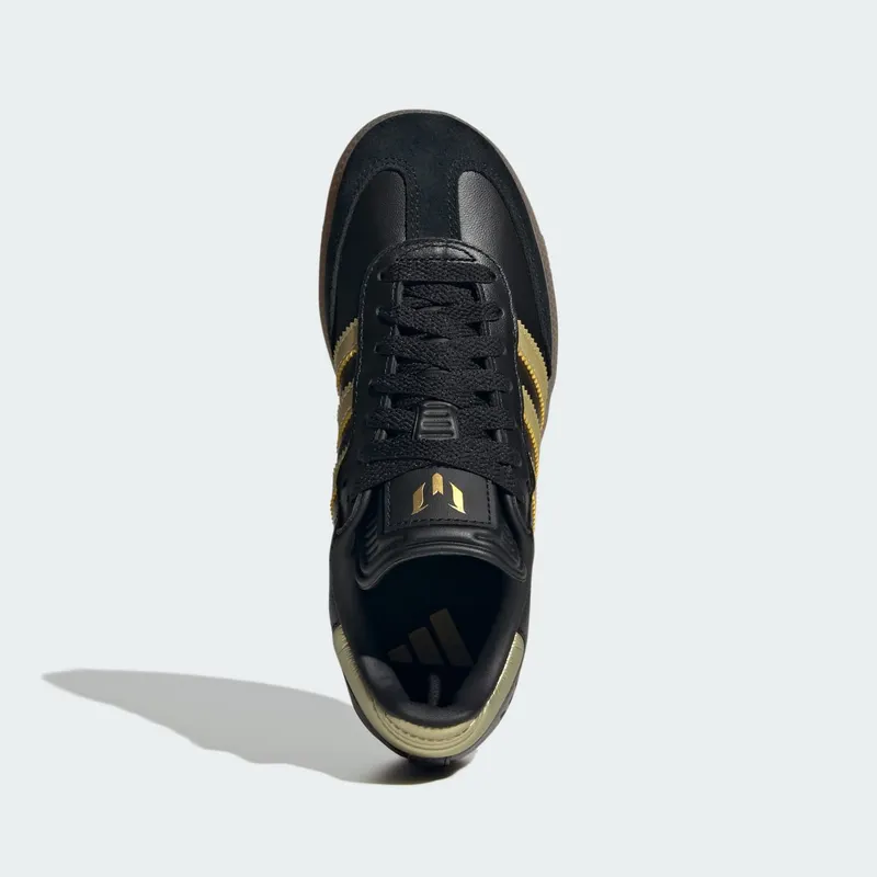 Adidas Samba Indoor GS “Gold Metallic / Gum” (JR6349)