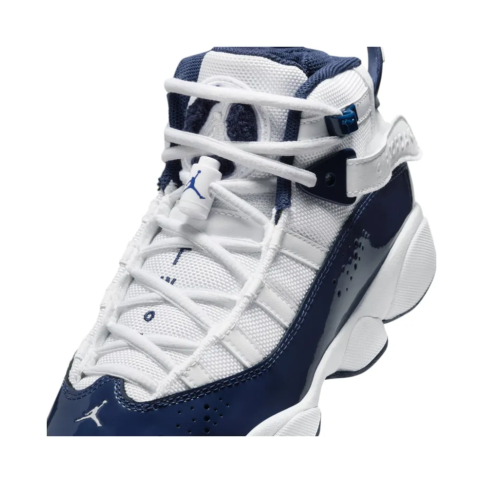 Jordan 6 Rings White Midnight Navy (323419-124)