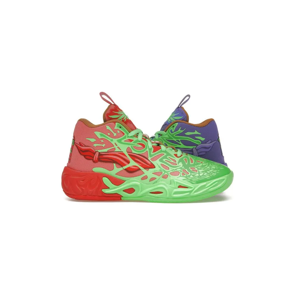 Puma LaMelo Ball MB.04 Teenage Mutant Ninja Turtles Raphael and Donatello (312056-01)