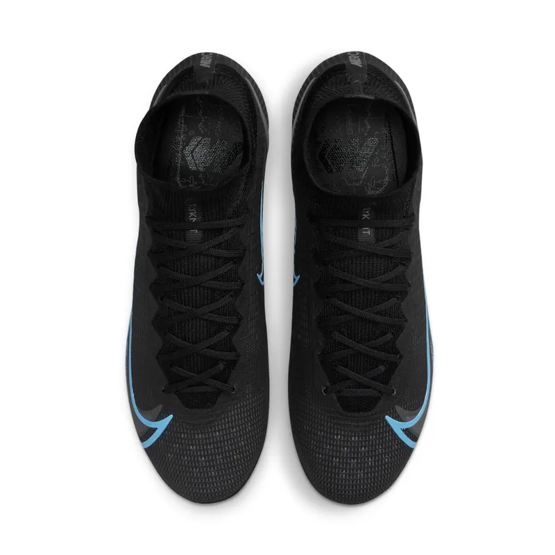 Nike Mercurial Superfly 8 Elite FG Black Light Blue (CV0958-004)