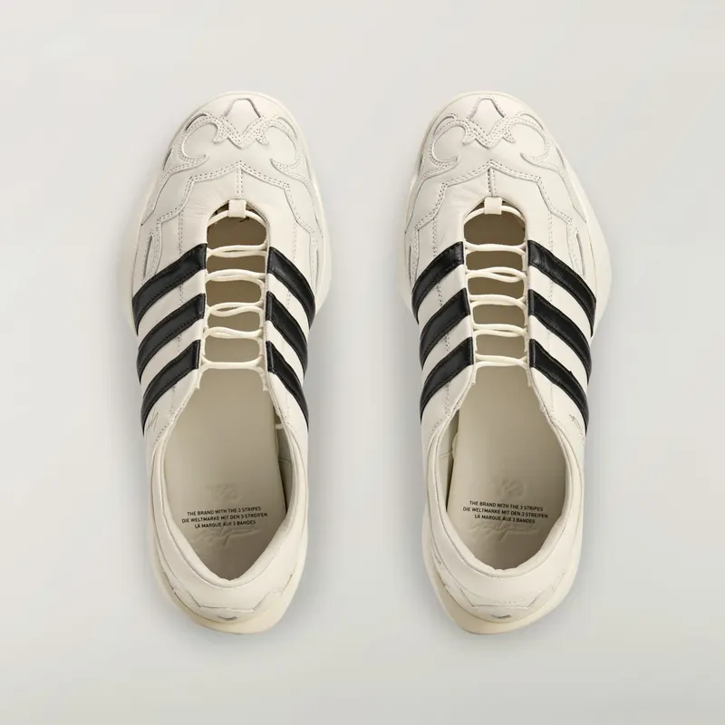 Adidas Y-3 REGU MARY JANE Shoes Off White / Off White / Black (KJ9083)