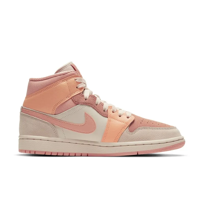 Air Jordan 1 Mid Apricot Orange (DH4270-800)