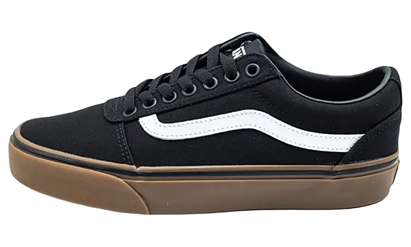 Vans Ward Gum Lace Up “Black White” (VA36EM7HI)